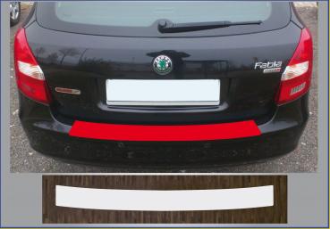Lackschutzfolie Ladekantenschutz für Skoda Fabia 2 Limousine transparent 150µ 