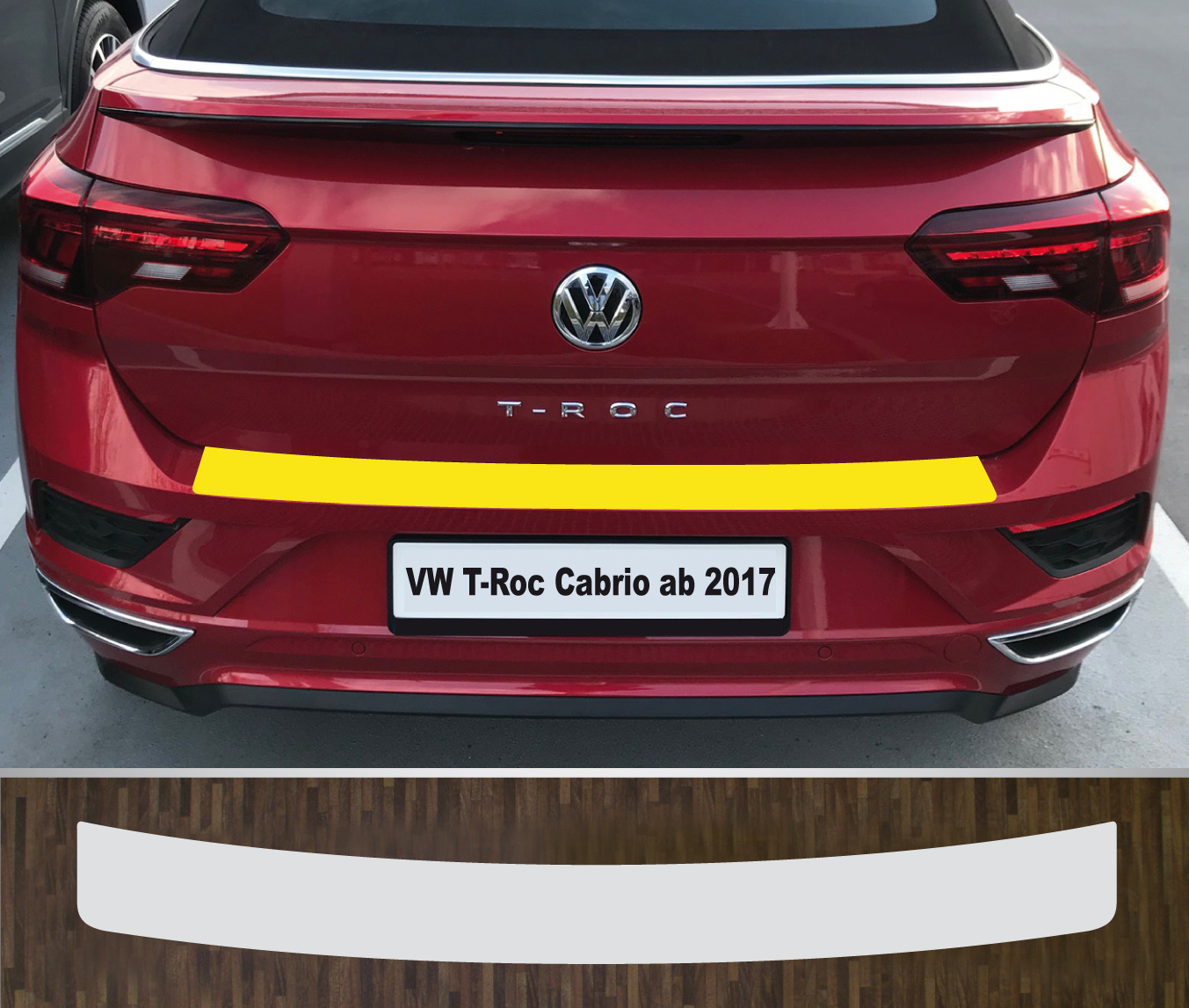 für VW Caddy 4 Einstiegsleisten Schutzfolie Lackschutzfolie